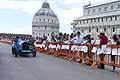 Bugatti T 13 Brescia Corsa duo Feltes a Pisa per le Mille Miglia 2014